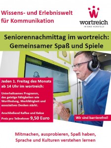 Seniorenprogramm im wortreich.
