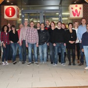 Gruppenfoto vorm wortreich