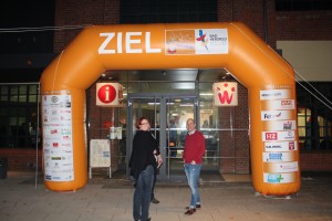 Zieleinlauf ins wortreich