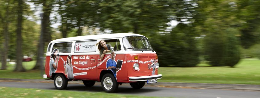 Das wortreich unterwegs