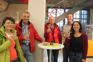 Begeisterte Besucher beim beim 5-jährigen wortreich-Jubiläum