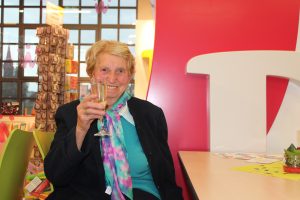 Begeisterte Besucher beim beim 5-jährigen wortreich-Jubiläum